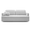 SCHLAFSOFA Lambina Hellgrau Boucle - Hellgrau/Schwarz, Kunststoff/Textil (227/92/104cm) - Selsey