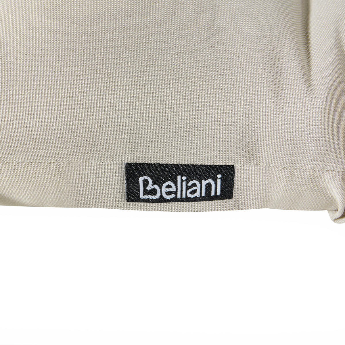 LIEGENAUFLAGE Taupe 56/192 cm Cesana Premium - Taupe, Textil (192/5/56cm) - Beliani