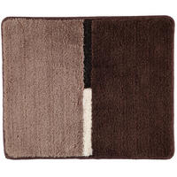BADTEPPICH MIRA KAFFEE - 411 - Braun, Textil (50/60cm) - Rhomtuft