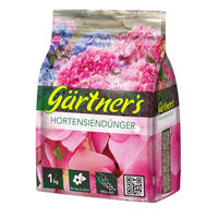 BLUMENDÜNGER für Hortensien, 1 kg, für üppige Blüten - Pink, Kunststoff (13.5/23/8.5cm) - Westfalia