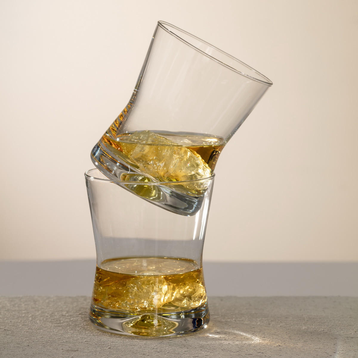 WHISKYGLÄSER X-Line, 6er-Set, 360 ml - Transparent, Glas (0.36L) - Krosno Glass