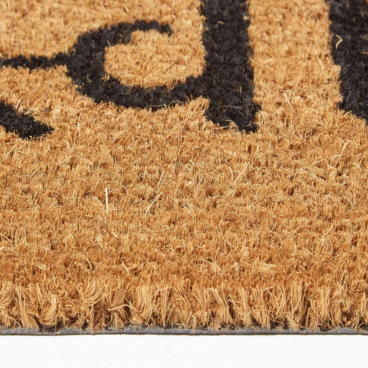 FUSSMATTE Welcome/Swagat, Kokosfaser 40/70 cm - Naturfarben, Naturmaterialien (40/70cm) - Homescapes