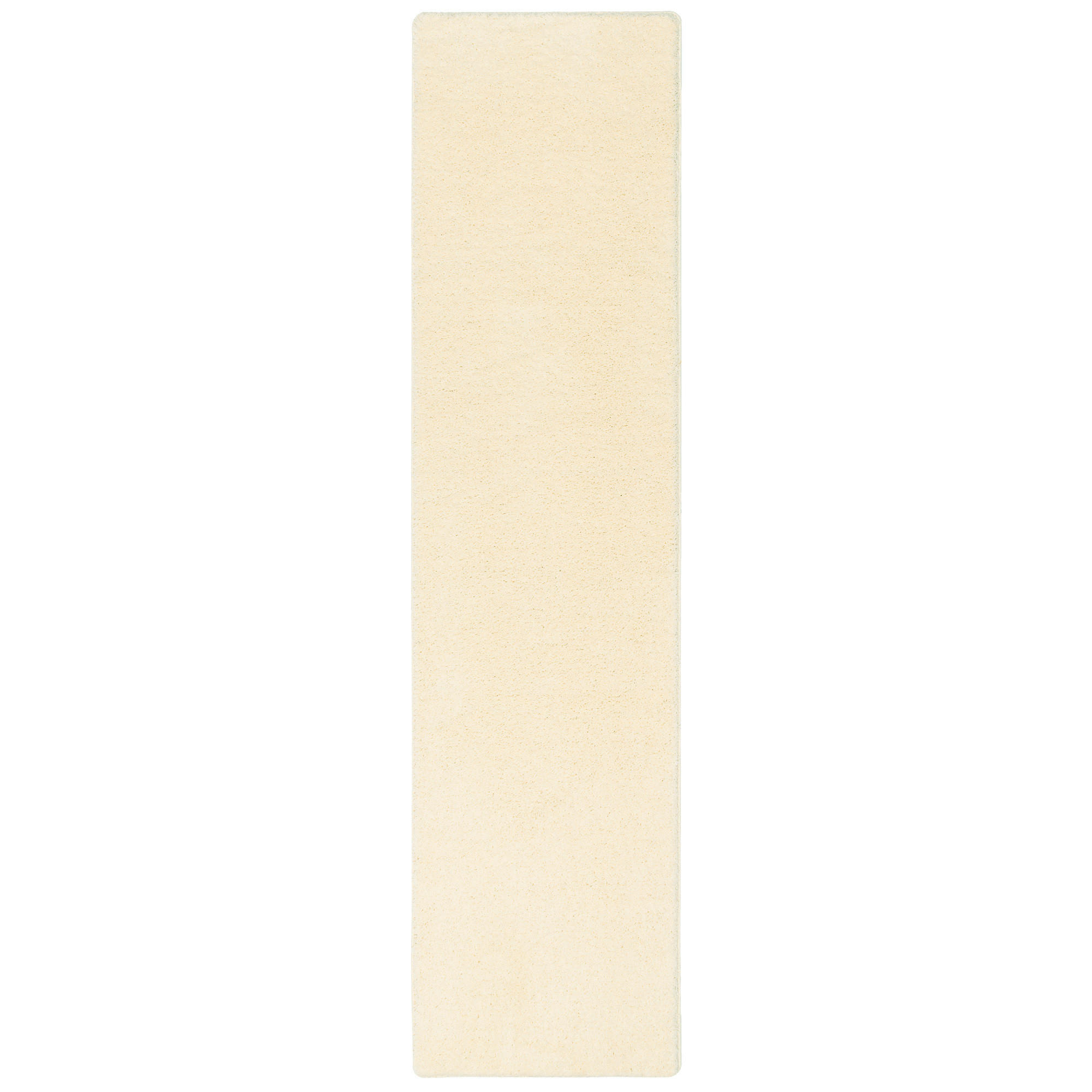 HOCHFLOR SHAGGY LÄUFER TEPPICH PALACE - Creme, Textil (100/300cm) - Snapstyle