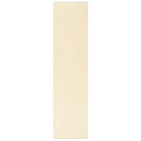 HOCHFLOR SHAGGY LÄUFER TEPPICH PALACE - Creme, Textil (100/300cm) - Snapstyle