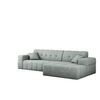 ECKSOFA NIMES Stoff Perfect Harmony Mintz Rechts - Mintgrün, Holz/Kunststoff (265/168cm) - Kaiser Möbel