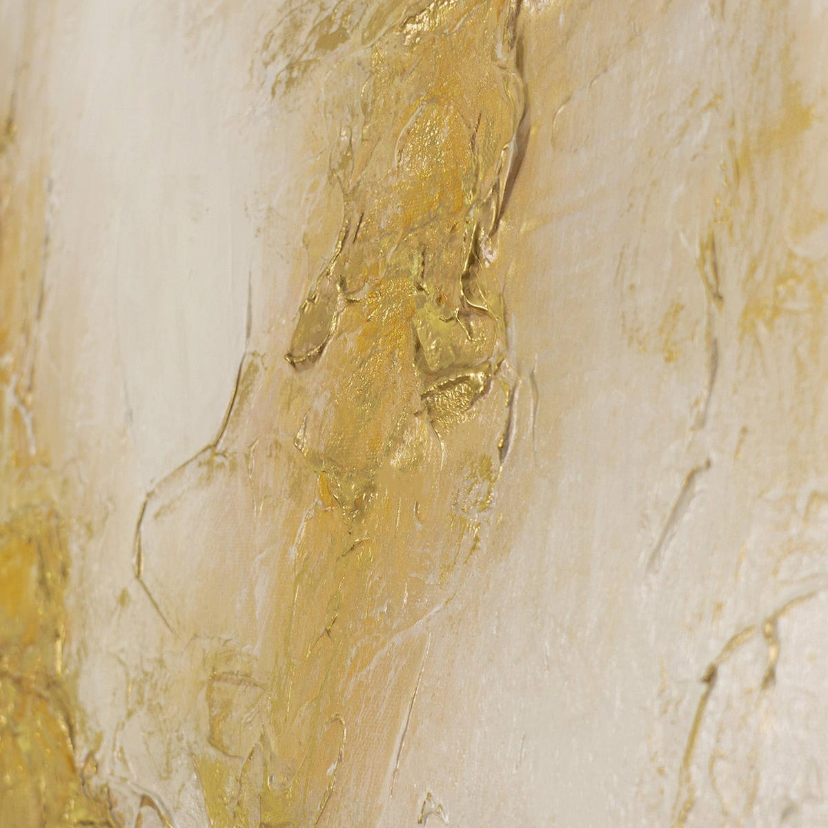 GEMÄLDE Sanftes Leuchten Schattenfugenrahmen Eichefarben 70x50 cm - Eichefarben, Holz (70/50cm) - YS-art gallery