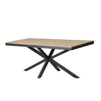 GARTENTISCH Almada in Braun für 8 Personen - Braun, Metall (190/80/75cm) - Concept Usine