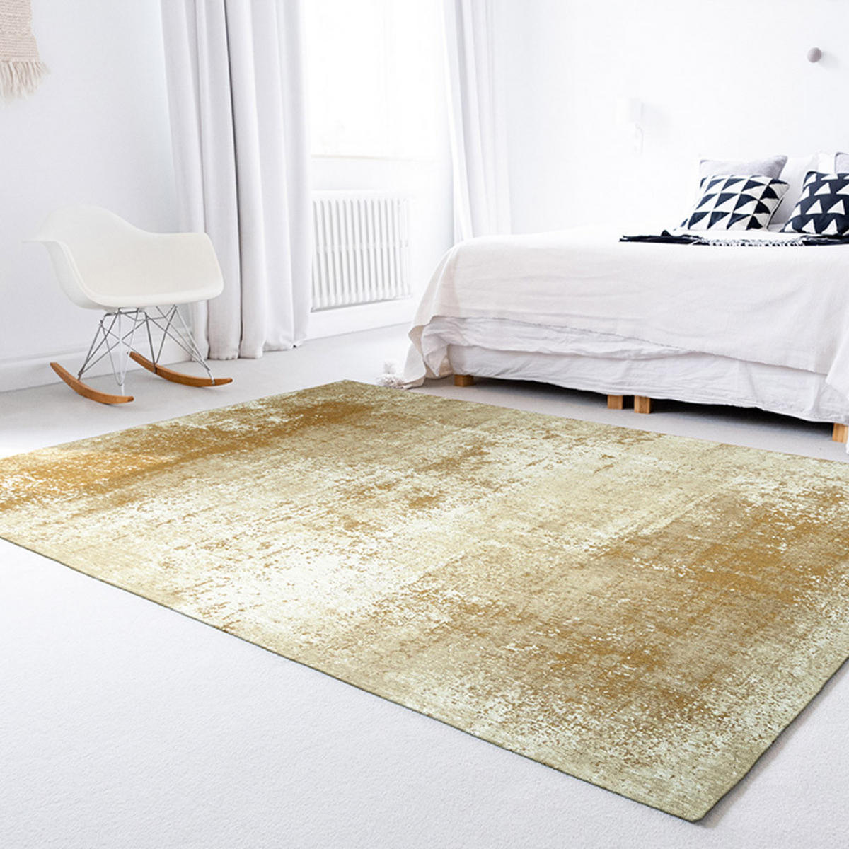 TEPPICH Mercury Mad Men Virgin Land 80/150 cm - Gelb, Textil (80/150cm) - Louis De Poortere