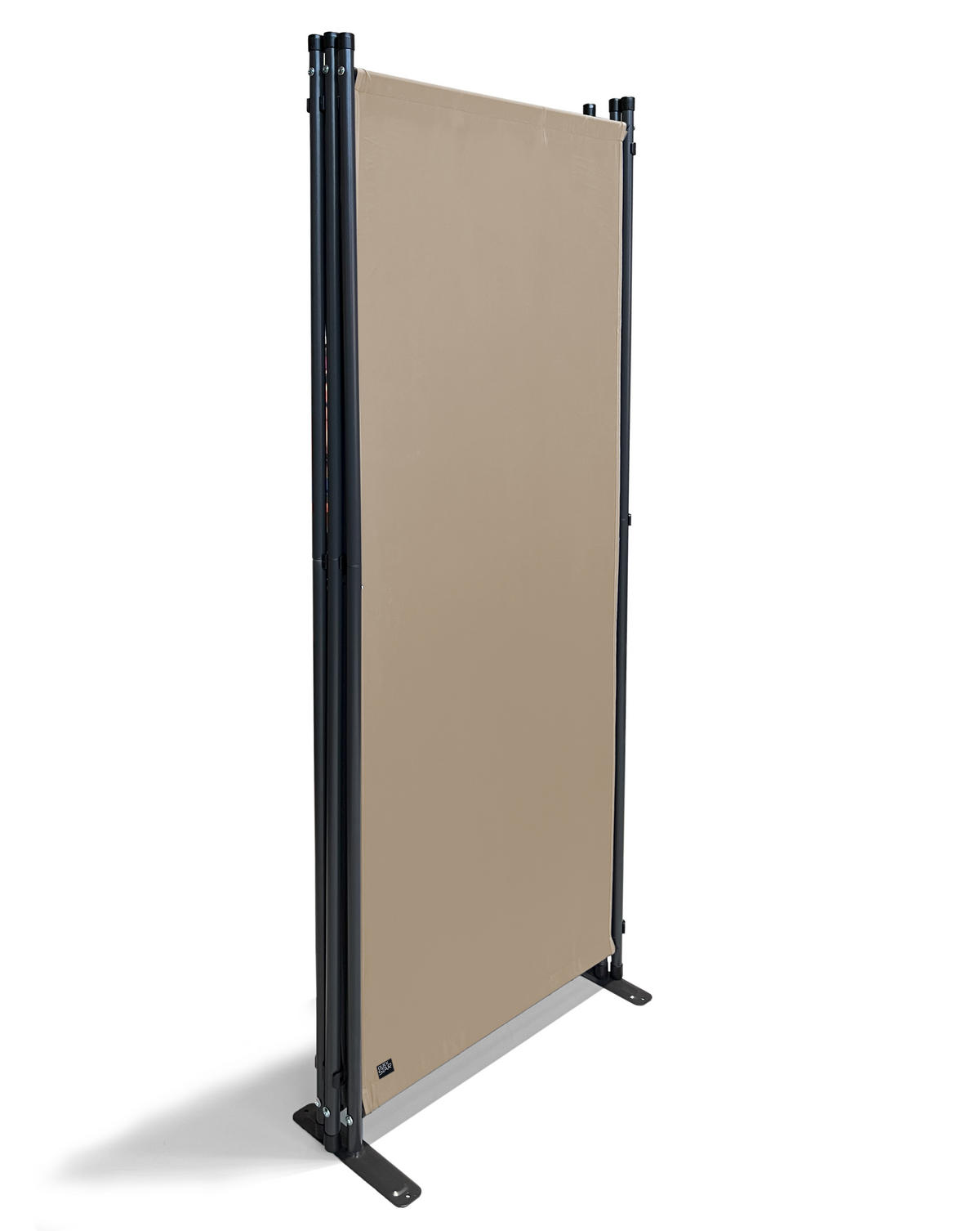 PARAVENT 2 Stück 4-tlg. 220x165 cm Beige - Beige, Metall (220/165cm) - QUICK STAR