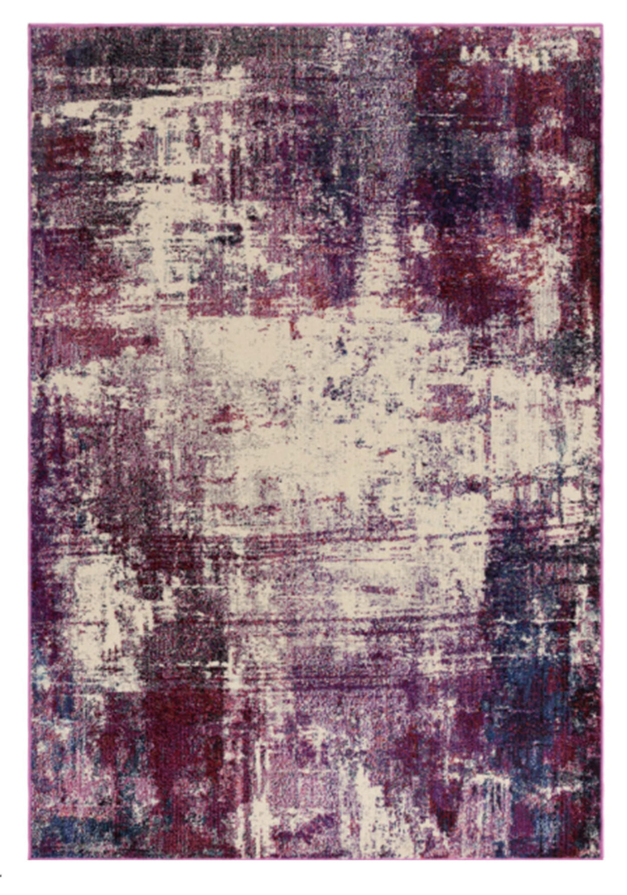 TEPPICH modern Flachgewebe GRAPE Lila 200 x 290 cm - Lila, Textil (200/290cm) - Novatrend