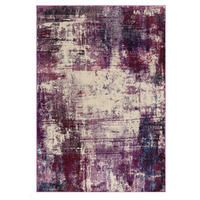 TEPPICH modern Flachgewebe GRAPE Lila 200 x 290 cm - Lila, Textil (200/290cm) - Novatrend