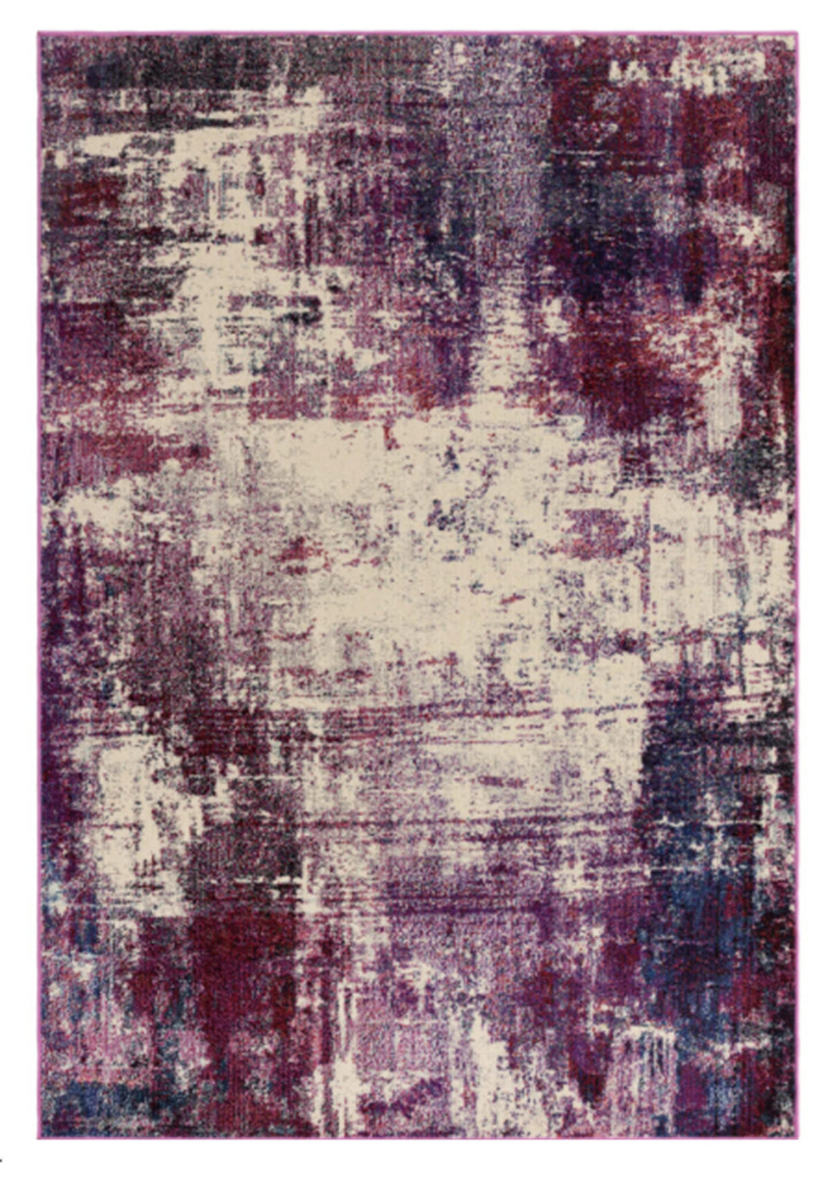 TEPPICH modern Flachgewebe GRAPE Lila 200 x 290 cm - Lila, Textil (200/290cm) - Novatrend