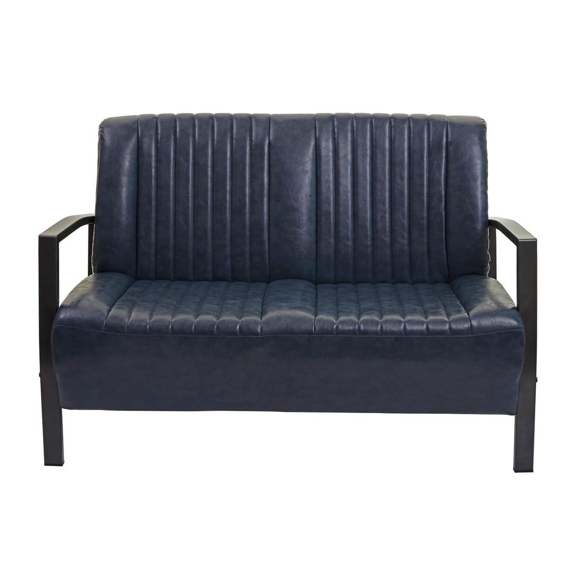 2-SITZER SOFA Grau - Grau, Textil (127/86/70cm) - MCW