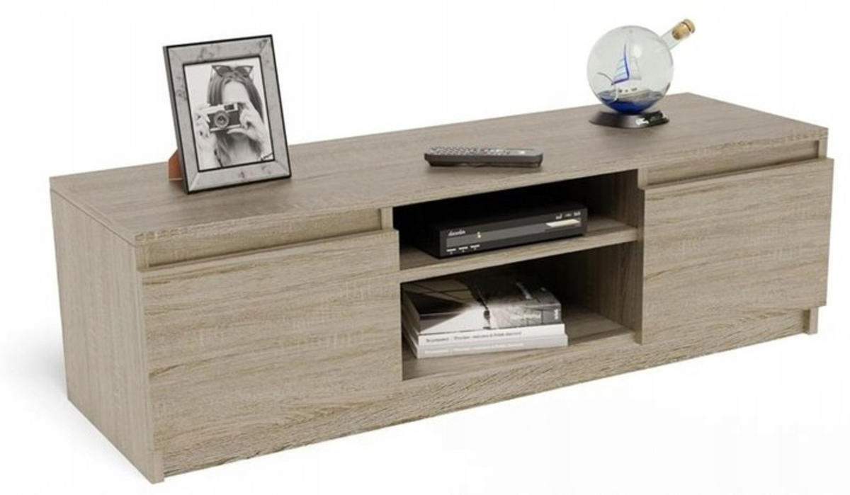 FERNSEHKOMMODE EX3 Sonoma Eiche 120/40/36 cm - Sonoma Eiche, Holzwerkstoff (120/36/40cm) - Matkam Möbel