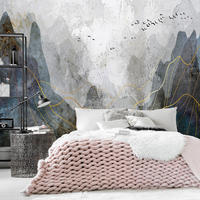 SELBSTKLEBENDE FOTOTAPETE 147/105 cm - Goldfarben/Grau, Kunststoff/Textil (147/1cm) - KUNSTLOFT