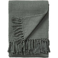 BAUMWOLLDECKE Amalia Hellgrün 125x150 cm - Hellgrün, Textil (125/150cm) - benuta Pure