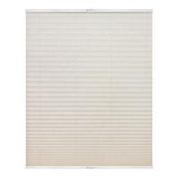 PLISSEE KLEMMFIX, OHNE BOHREN, VERSPANNT - Naturfarben, Kunststoff (80/130cm) - Lichtblick Original