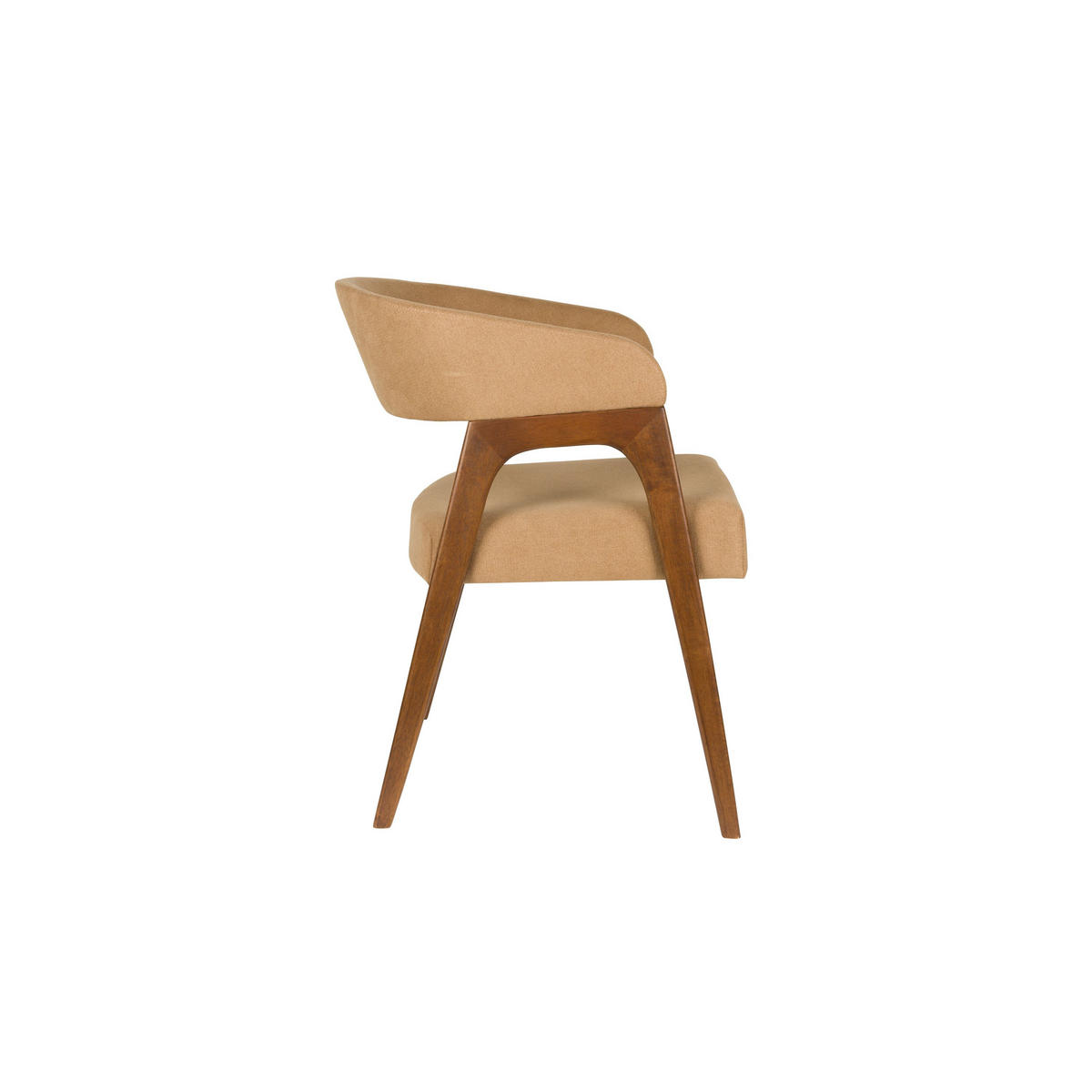 ESSZIMMERSTUHL Adamello Beige - 2 er Set - Beige, Textil (54.5/74/58cm) - Dutchbone