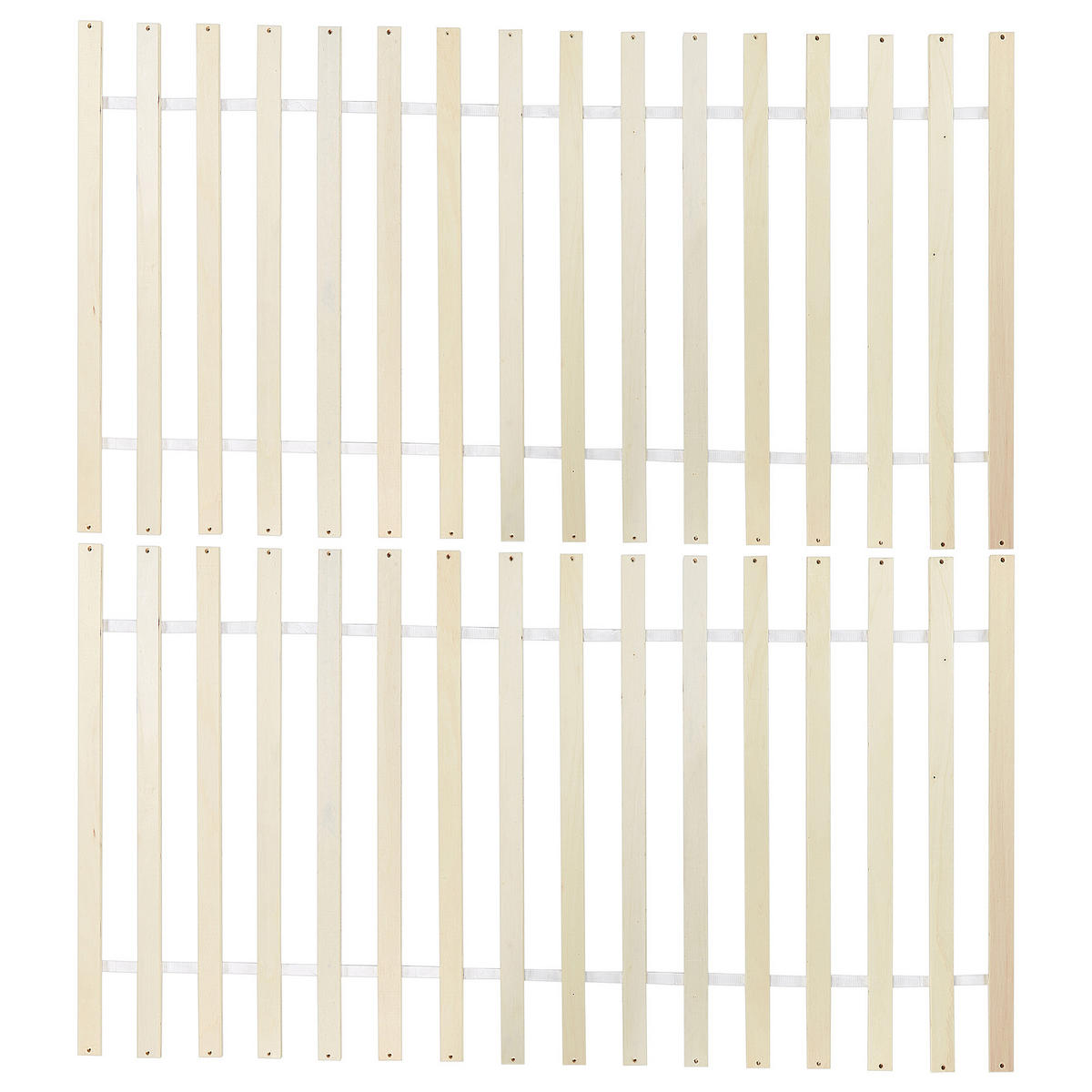 BETT mit Lattenrost 180/200 cm Kiefernholz Weiß Sabran - Weiß, Holz (180/200cm) - Beliani
