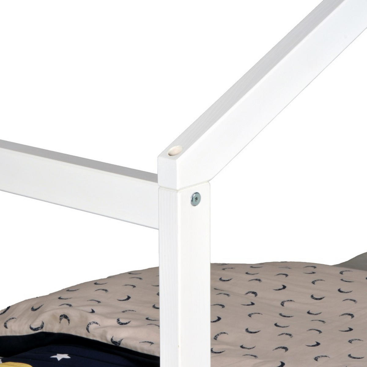 HAUSBETT KOALA MIT SCHUBLADE/ Kinderbett 90x190 - Weiß - Weiß, Holz (90/190cm) - Weber Industries