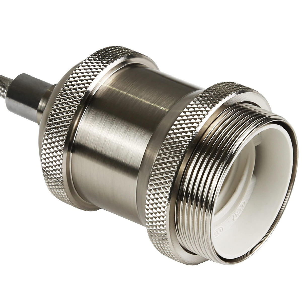 PENDELLEUCHTE Natascha 10/10/130 cm - Chromfarben, Metall (10/10/130cm) - Nettlife