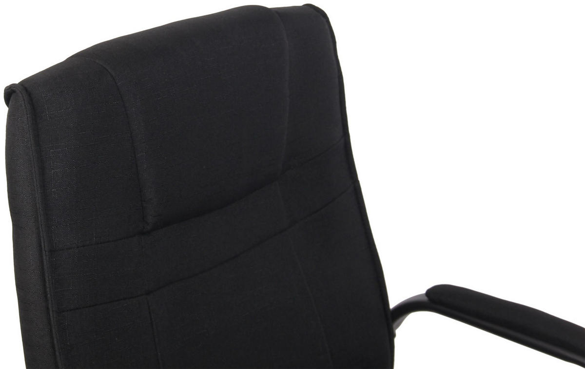 SCHWINGSTUHL Stoff schwarz/schwarz - Schwarz, Textil/Metall (60/104/67cm) - CLP