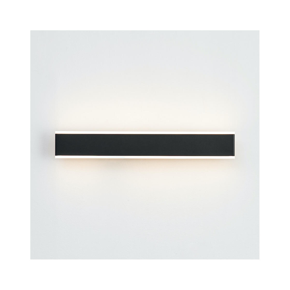 WANDLEUCHTE Bastia, Schwarz, 50cm - Schwarz, Metall (7.5/50/50cm) - KOSILUM