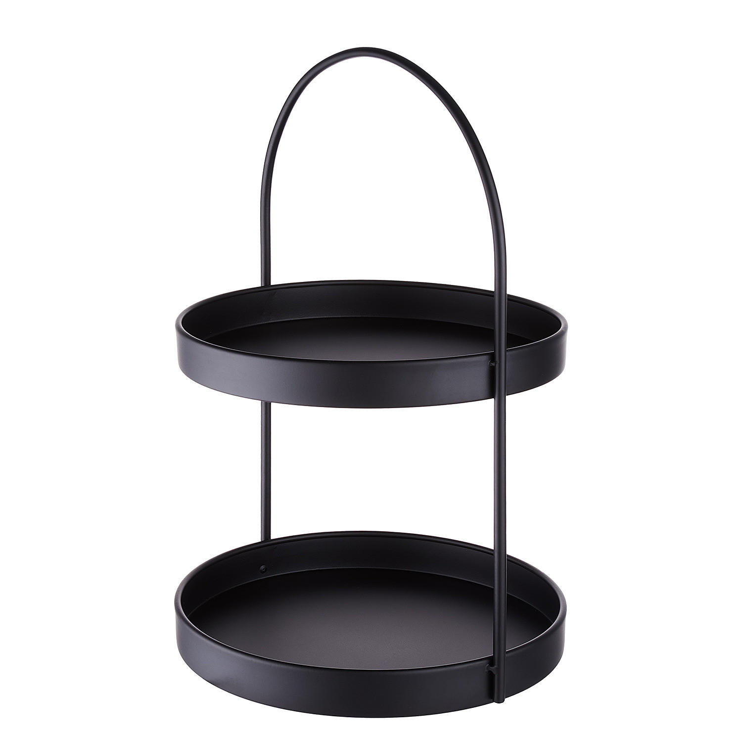 ETAGERE Sideline - Schwarz, Metall (25/35cm) - Butlers