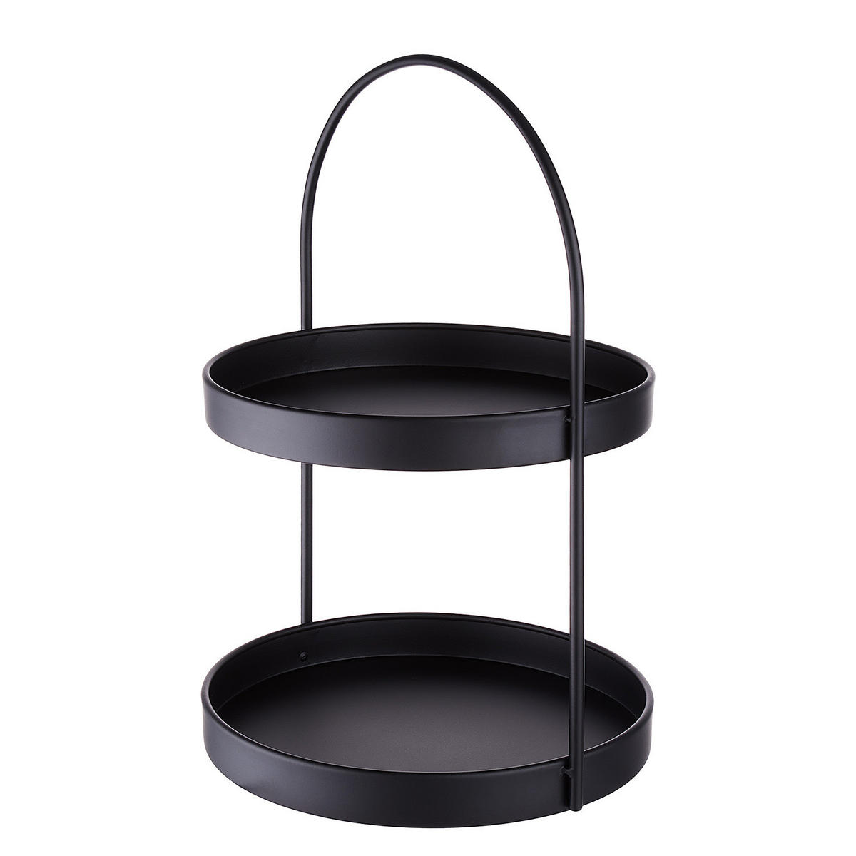 ETAGERE Sideline - Schwarz, Metall (25/35cm) - Butlers
