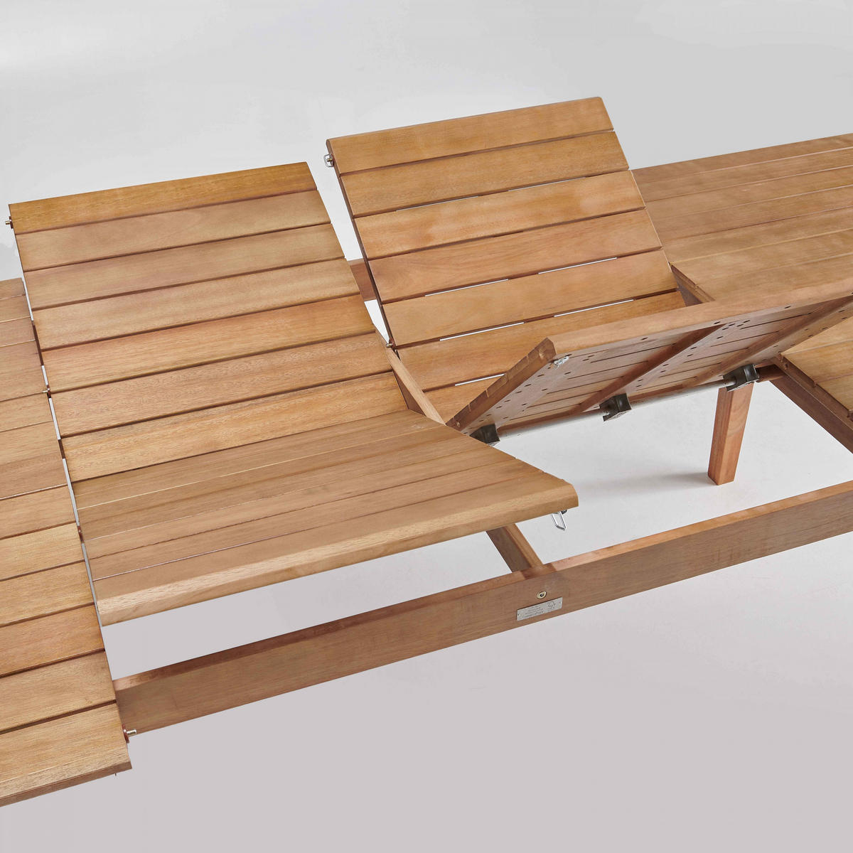 GARTENSET 11-tlg., Braun - Eichefarben, Holz - Oviala