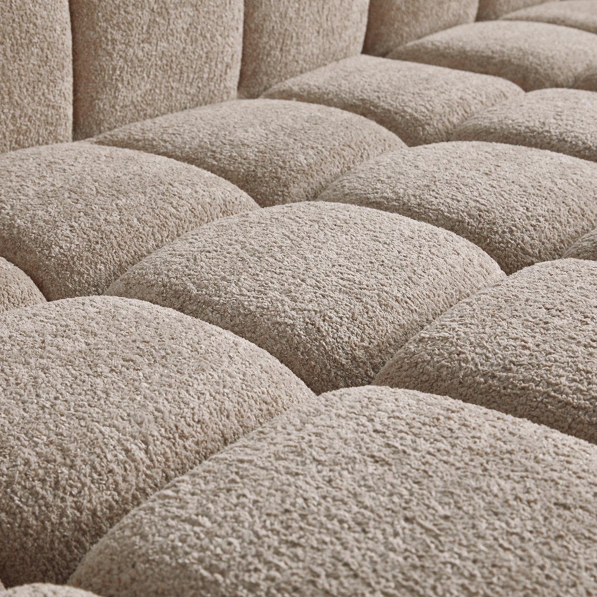 ECKSOFA 249,94/99,82/59,94 cm Kaffeebraun aus Samt mit frei kombinierbaren Modulen und Vakuumverpackung - Braun, Textil (249.94/99.82cm) - OKWISH