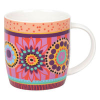 KAFFEEBECHER Exotic Summer - sunny - Naturfarben, Keramik (0.4L) - Könitz