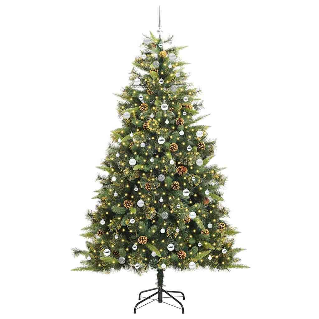 vidaXL Weihnachtsbaum Grün 240 cm