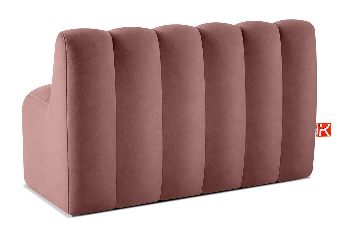 ESSZIMMERBANK CORDA, Rosa - Pink, Holz/Holzwerkstoff (123/78/71cm) - KONSIMO®