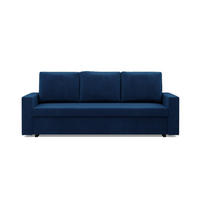 SOFA 3-SITZER MIT SCHLAFFUNKTION NEO, Grün - Blau, Textil (220/92/92cm) - Mebligo