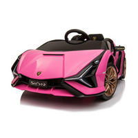 KINDER ELEKTROAUTO Lamborghini Sian pink - Pink, Kunststoff (108/62/40cm) - TPFLiving