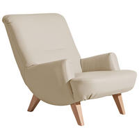 COCKTAILSESSEL Kajsa Kunstleder beige - Beige, Kunststoff (71/80/101cm) - 58aufmkessel