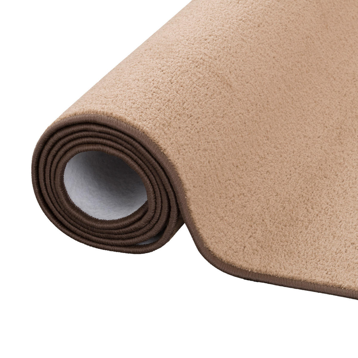 TREND VELOURS LÄUFER TEPPICH JOY - Cognac, Textil (80/320cm) - Snapstyle