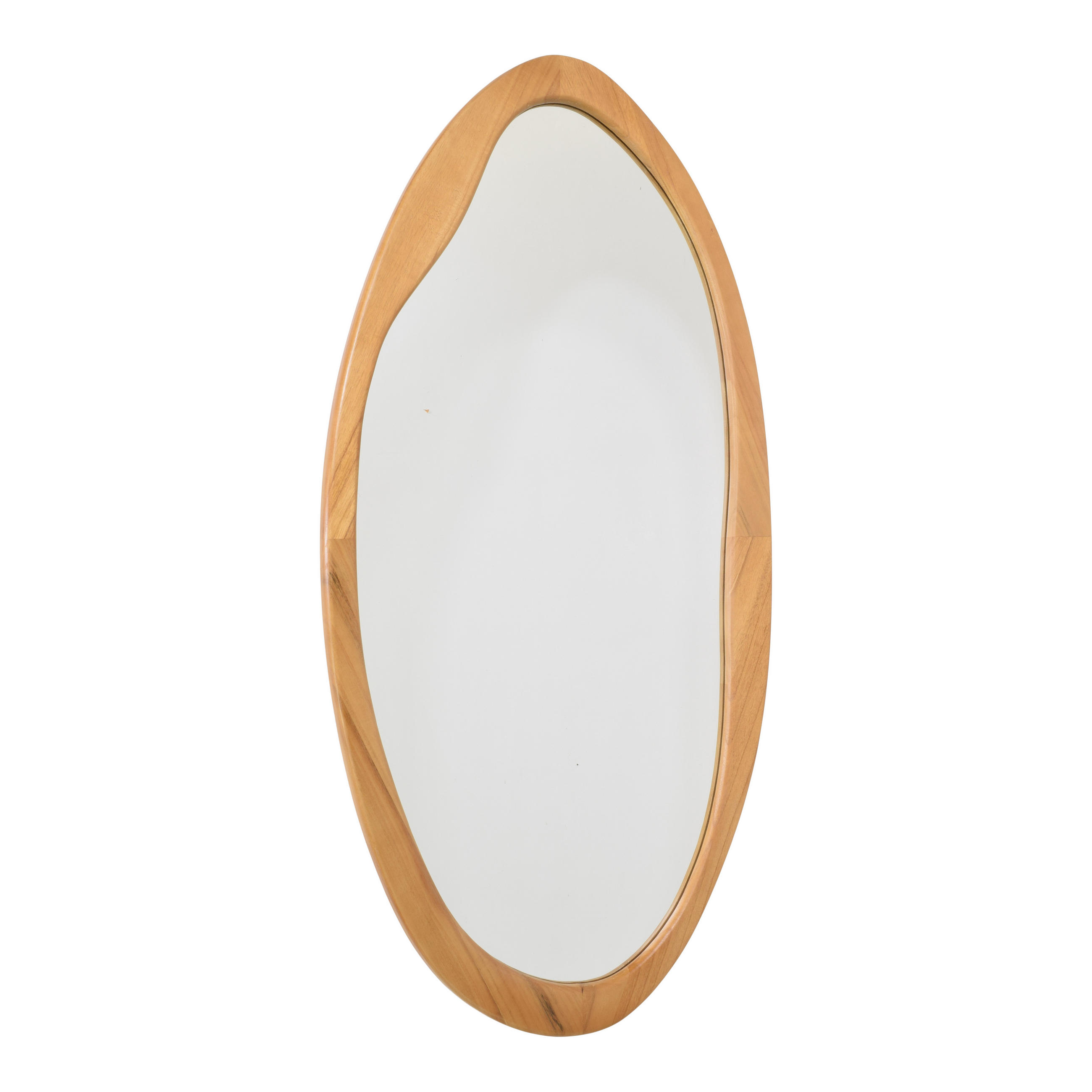 Fragix Wandspiegel Eiche Bianco 60x120x4 cm