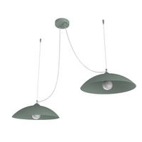 HÄNGELEUCHTE Dream X2 - Grün, Metall (40/40/9cm) - Lumicom