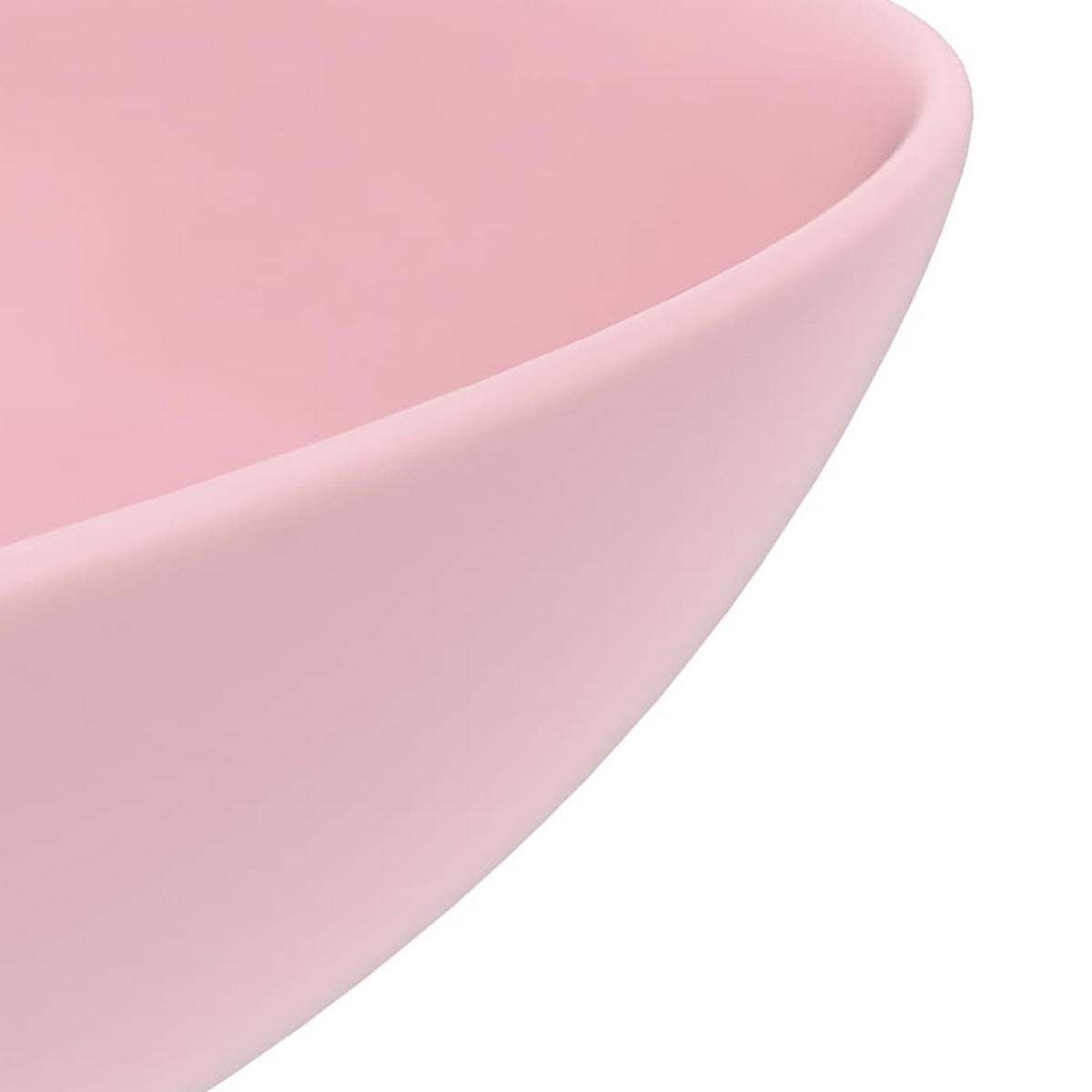 WASCHBECKEN Langlois 28/28/10 cm - Pink, Keramik (28/10/28cm) - Nettlife