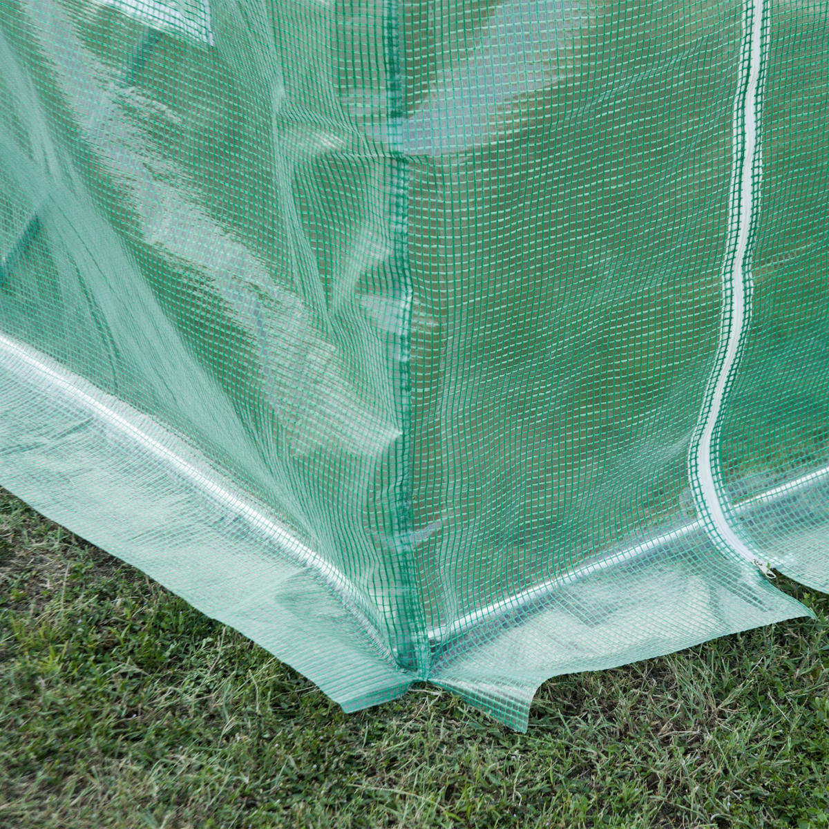 POLYETHYLENFOLIE, Treibhaus Folie, Grün - Grün, Kunststoff (200/200/300cm) - Outsunny