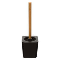WC-BÜRSTE Natureo, Kunststoff, Bambus, Schwarz, 38 cm - Schwarz, Kunststoff (11.7/38/11.7cm) - 5five Simply Smart