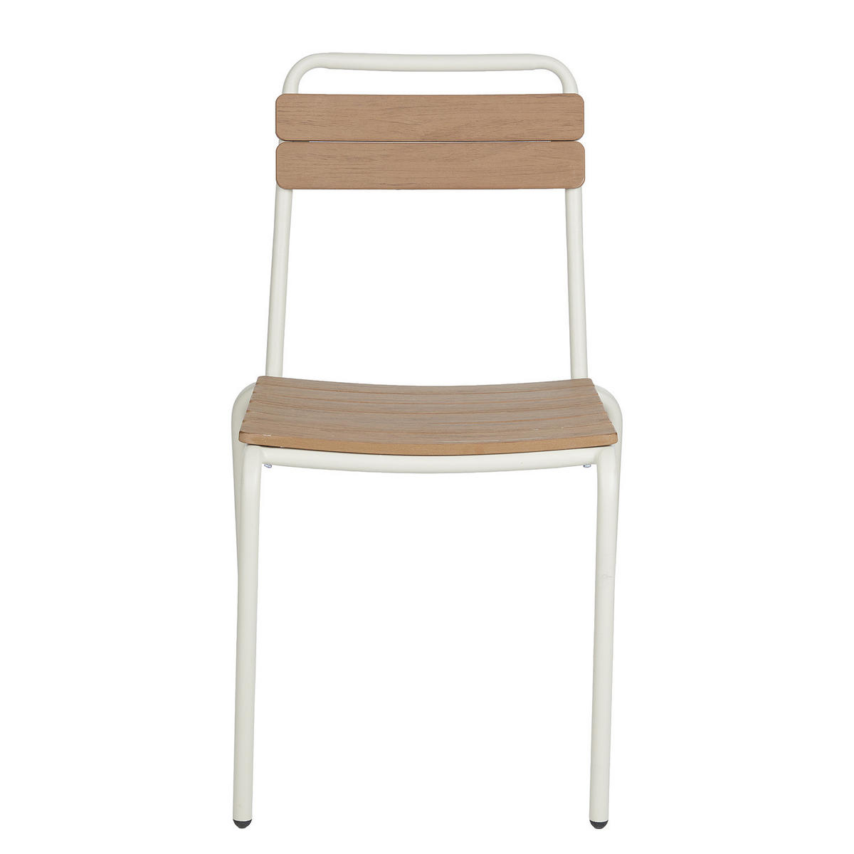 STAPELSTUHL (2er-Set) Tonka - Beige, Kunststoff/Metall (50/83/60cm) - Butlers