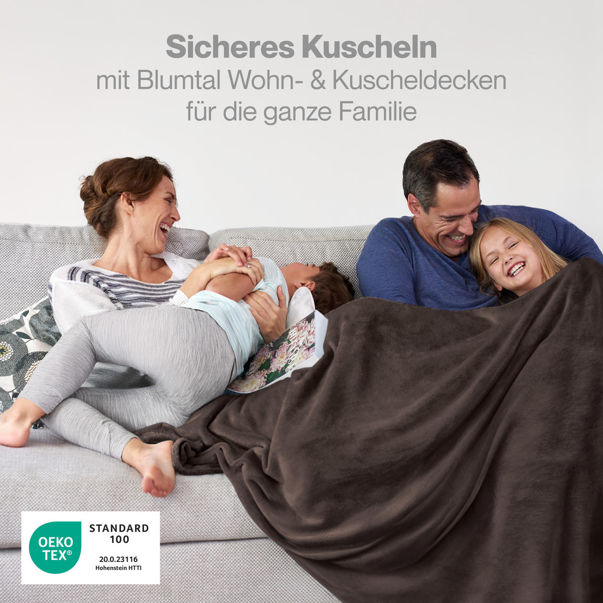 KUSCHELDECKE Anton 150/200 cm, Dunkelbraun - Dunkelbraun, Textil (150/200cm) - Blumtal