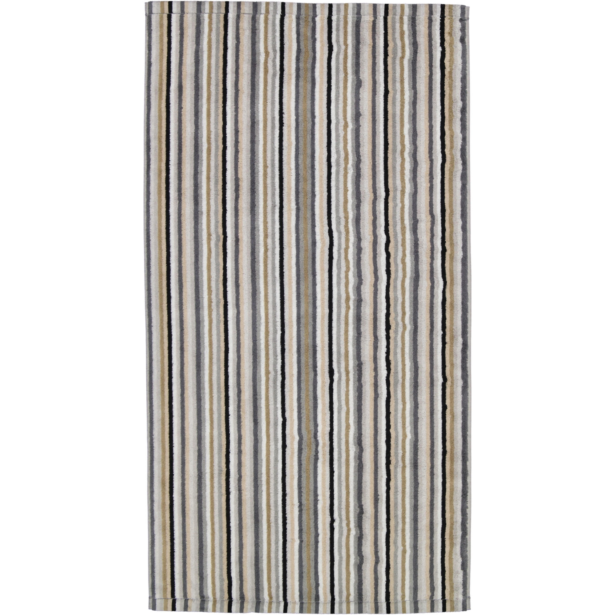 HANDTÜCHER LIFESTYLE STREIFEN 7048 KIESEL - 37 - Grau, Textil (70/140cm) - Cawö