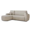 ECKSOFA Jazz, Seite: Links - Beige, Holz/Textil (240/160cm) - Sofnet