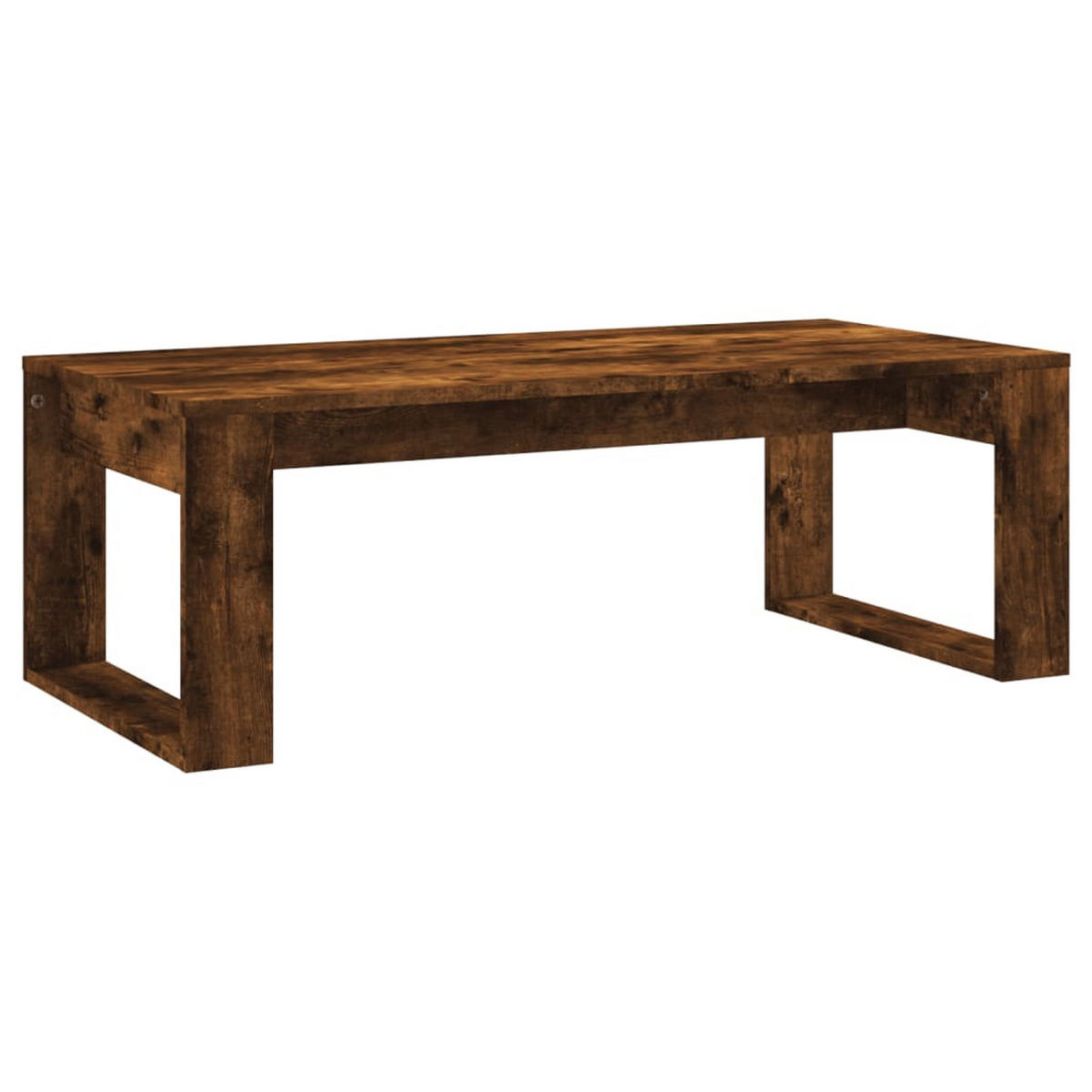 COUCHTISCH Räuchereiche 102x50x35 cm Holzwerkstoff - Mooreichefarben, Holzwerkstoff (50/102/35cm) - furnicato