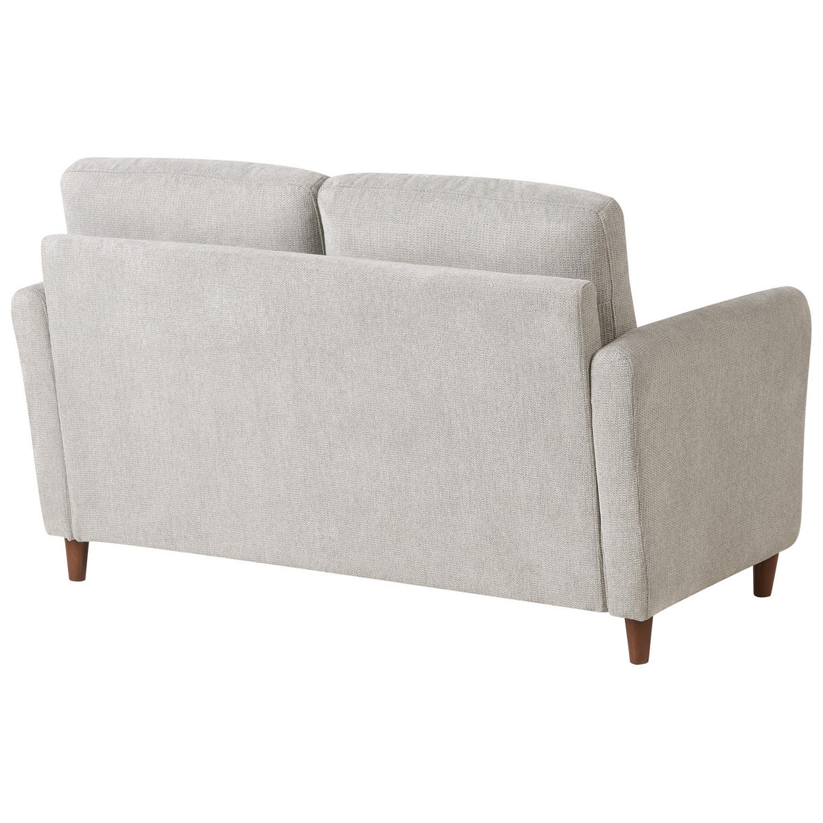 2-SITZER-SOFA Stoff Grau Mare - Grau, Textil (143/88/77cm) - Beliani