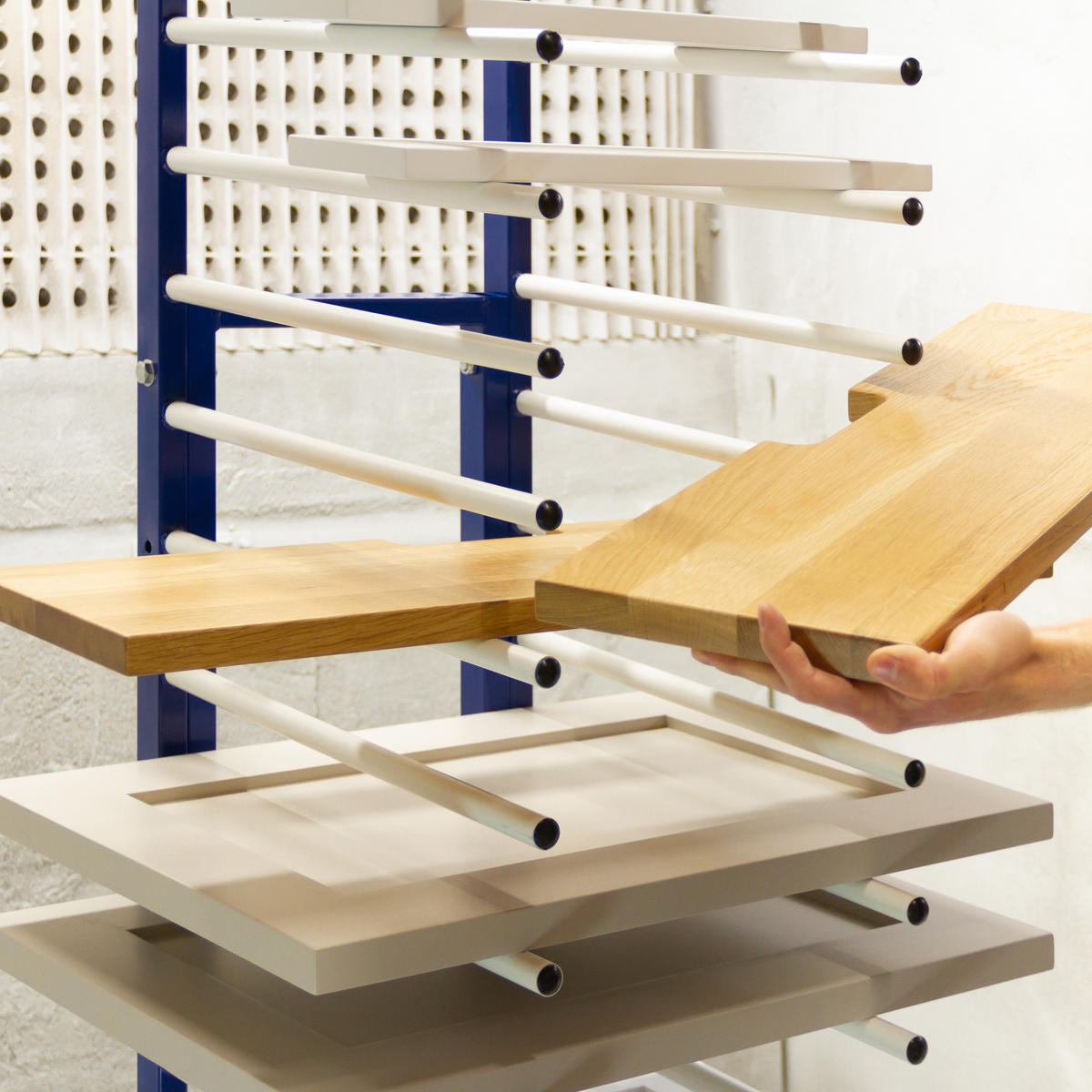 TROCKNUNGSWAGEN - Blau, Metall (1/175.3/1cm) - Monstershop